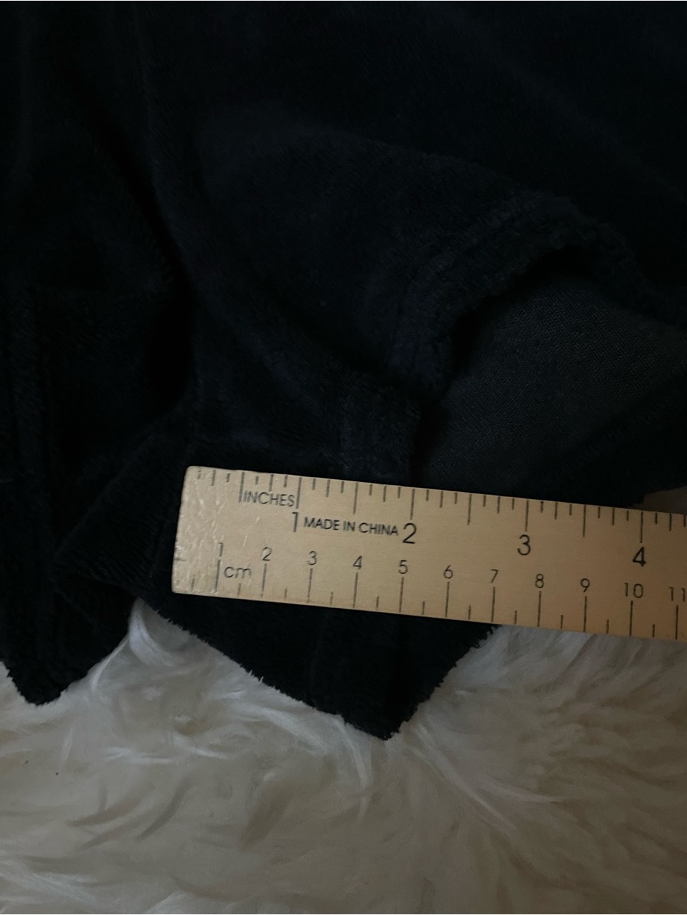 Vintage | rare juicy couture super low rise black terry cloth shorts - Picture 4 of 5
